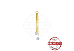 Подвеска Steel and Silver двойная цепочка Подвеска Steel and Silver двойная цепочка