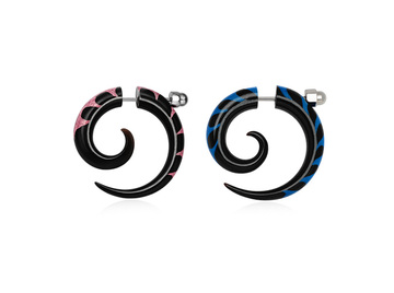 Обманка-спираль узорчатая