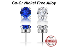 Вставка Steel and Silver с кристаллом Premium Zirconia