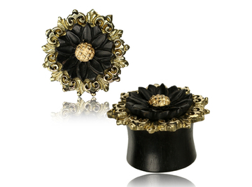 Плаги ажурный цветок