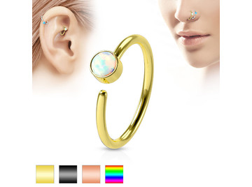 Кольцо с опалом