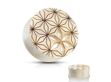 Плаги из крокодилового дерева геометрия