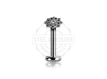 Лабрет Steel and Silver жасмин