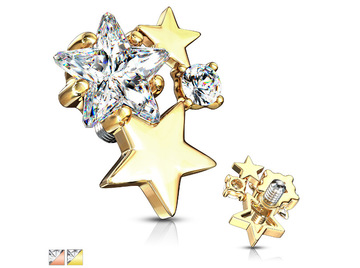 Накрутка золотые звёзды