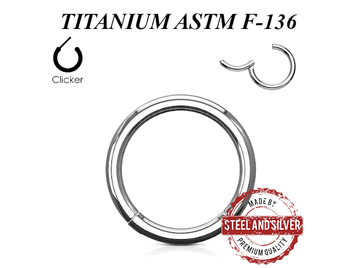 Кликер Steel and Silver из титана