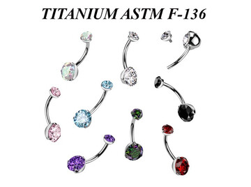 Банан титановый с внутренней резьбой