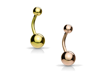 Банан с золотым покрытием