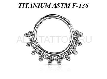 Кликер из титана Ti Metal клио