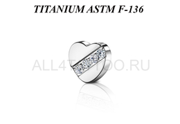 Накрутка из титана Ti Metal дицентра Накрутка из титана Ti Metal дицентра