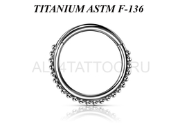 Кликер из титана Ti Metal спрут