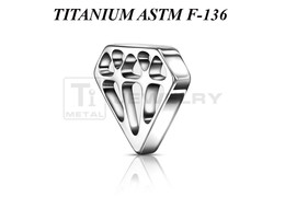 Накрутка из титана Ti Metal даймонд Накрутка из титана Ti Metal даймонд