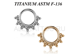 Кликер из титана Ti Metal амадина